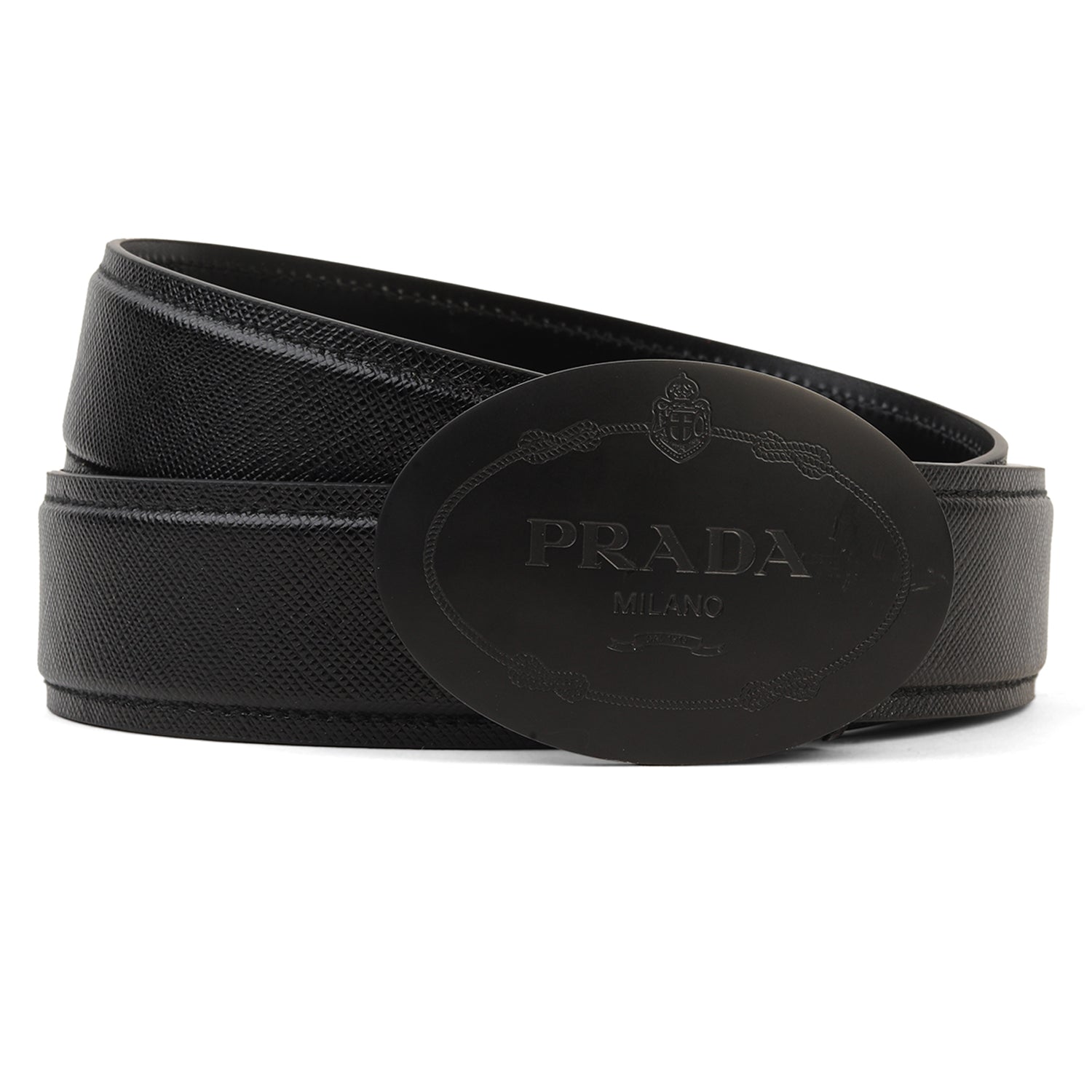 Prada Saffiano Leather Belt | Shop Prada – Galleria di Lux