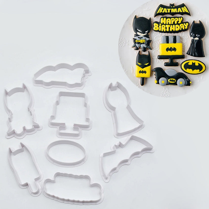 Batman plastic cookie cutters – Lamay