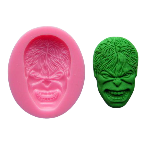 Silicone mould Hulk fondant, size  – Lamay