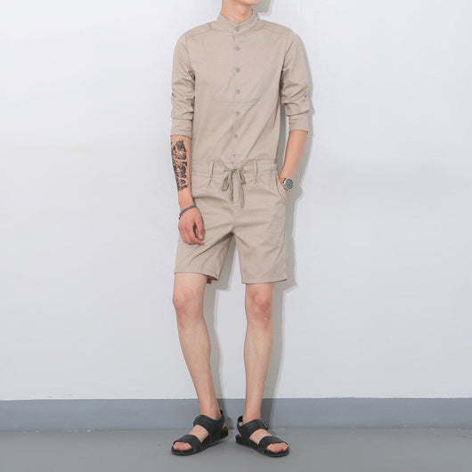 long sleeve short pants