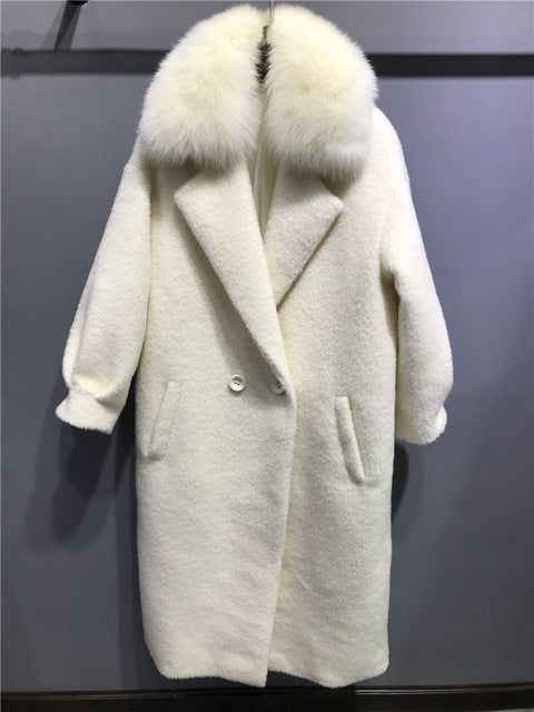 alpaca fur collar