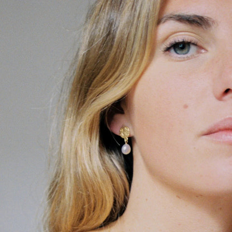 Lily King | Tora Earrings in Gold by Agape Studio