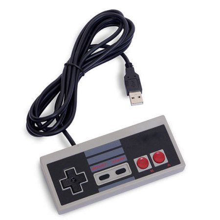 usb classic gaming controller gamepad for nintendo nes windows pc mac retro link