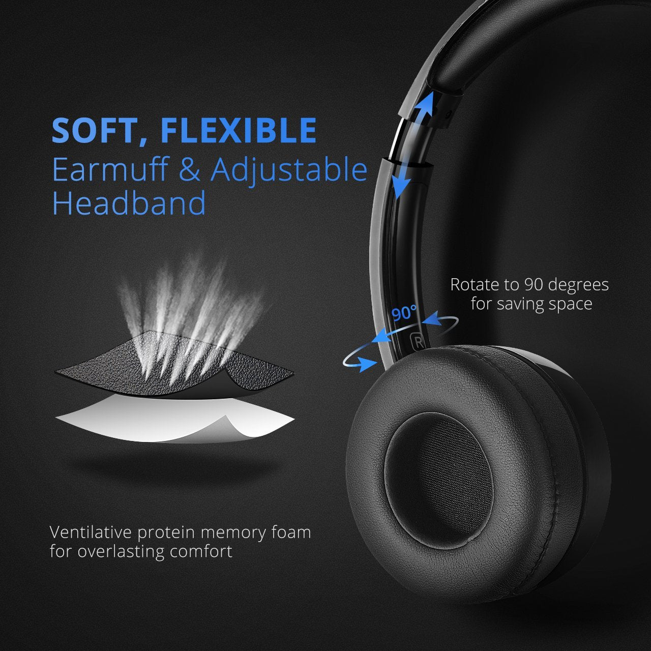 mpow 071 usb headset with noise cancelling mic