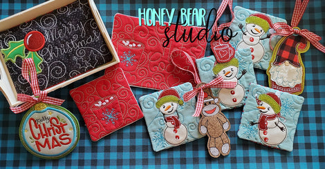Honey Bear Studio In the Hoop Machine Embroidery Designs