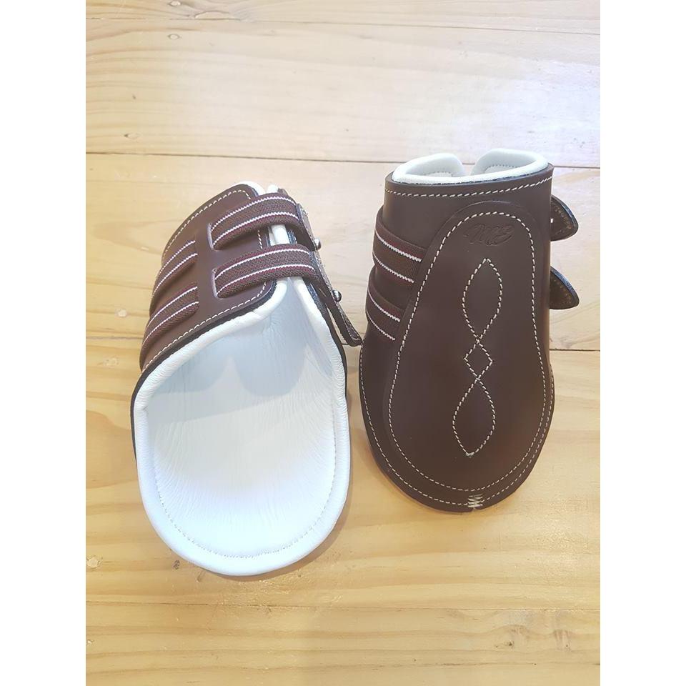 leather fetlock boots