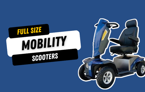 Full Size Mobility Scooters Banner