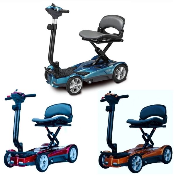 EV Rider Transport AF 4W Folding Mobility Scooter 3 Color Variants