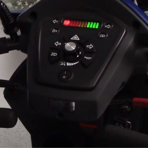 EV Rider VitaXpress Dashboard View