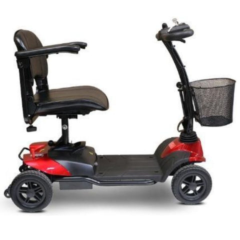 EWheels EW-M35 4-Wheel Mobility Scooter Red Right Side View