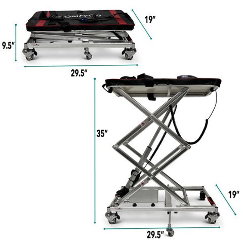 GO-Lift Portable Lift For Electric Wheelchairs And Scooters By ComfyGo Dimensions