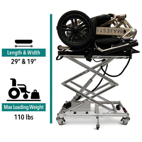 GO-Lift Portable Lift For Electric Wheelchairs And Scooters By ComfyGo Features