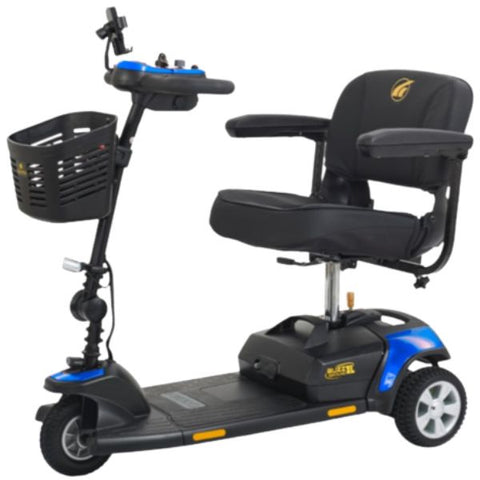 Golden Technologies Buzzaround XL 3-Wheel Mobility Scooter GB121B-STD Blue Color