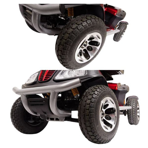 Golden Technologies Patriot Bariatric 4-Wheel Scooter GR575 Non Skid Solid Tires