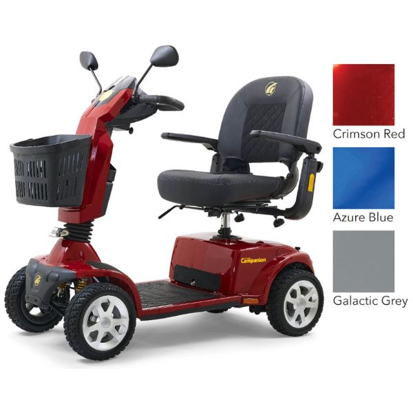 Golden Technologies Companion 4-Wheel Bariatric Scooter GC440 Different Color Shrouds