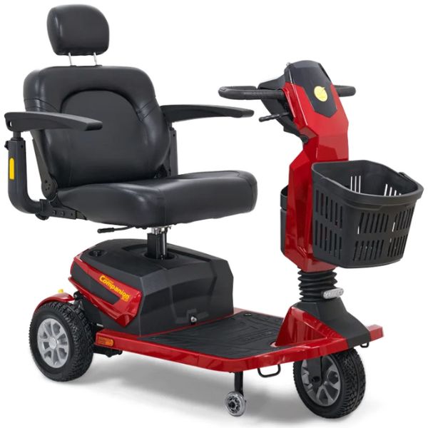 Golden Technologies Companion HD Bariatric Mobility Scooter Red Color