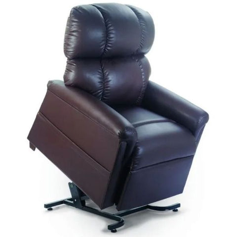 Golden Technologies MaxiComforter Zero Gravity Lift Chair PR-535 Coffee Bean Brisa Fabric Front Right View