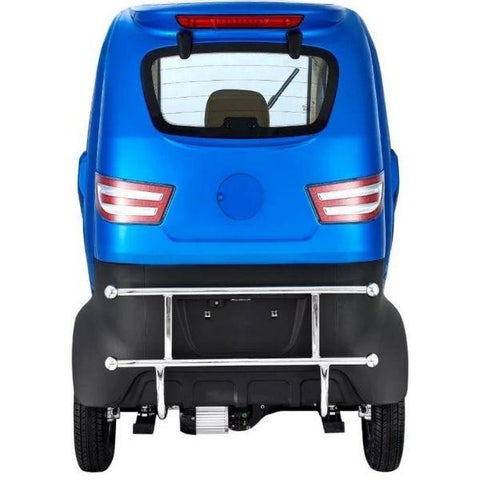 Green Transporter QRunner Blue Rear View