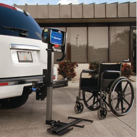 Harmar AL030 Power Tote manual folding wheelchair View