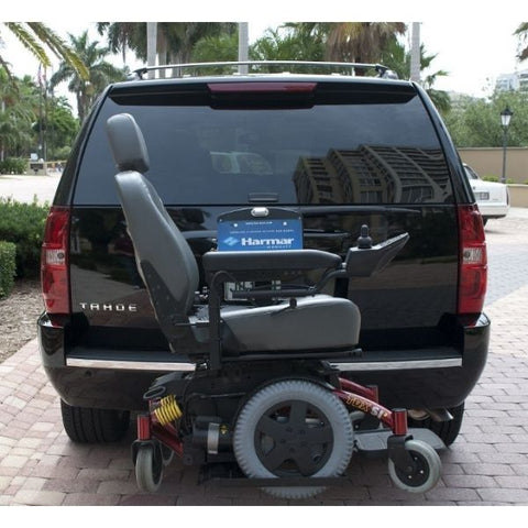 Harmar AL580XL Power Wheelchair Lift Back of Vehicle View