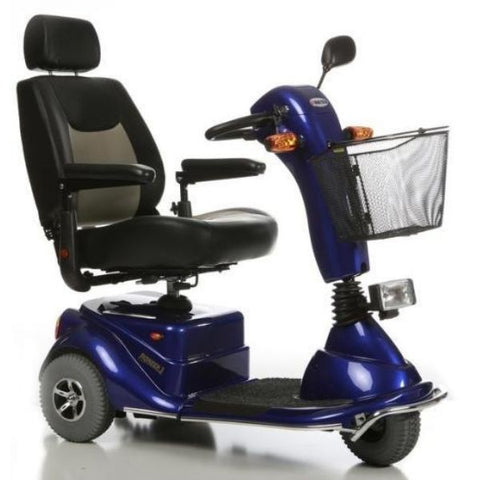 Merits Health S131 Pioneer 3 Mobility Scooter Blue Right View