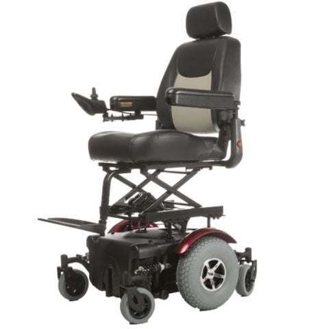 A photo of the Merits Health P327 Vision Super Elevating Seat, showcasing its innovative design and comfortable features.