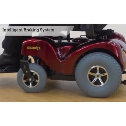 Merits P710 Atlantis Heavy Duty Electric Power Wheelchair Intelligent Braking System