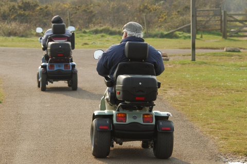 Outdoor mobility scooters