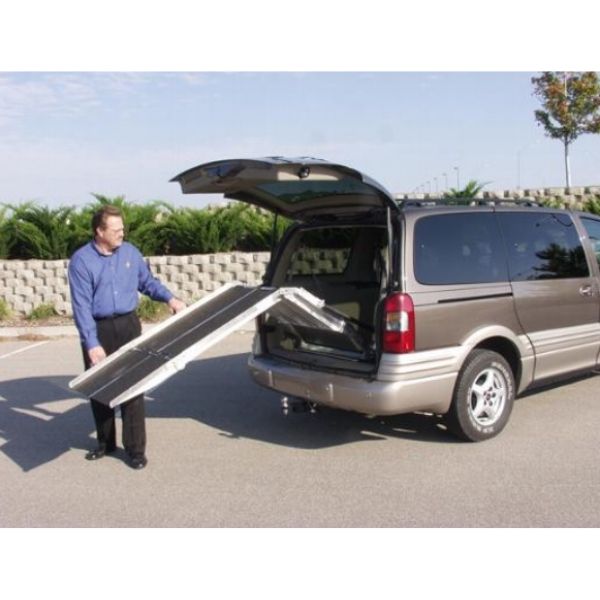 PVI Folding Rear Door Ramp Durable View