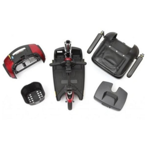 Pride Go-Go Elite Traveller Plus 3 Wheel Disassembled