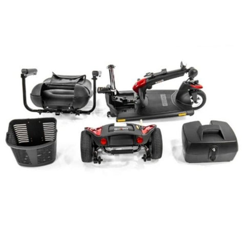 Pride Go-Go Sport 3 Wheel Scooter Disassembled