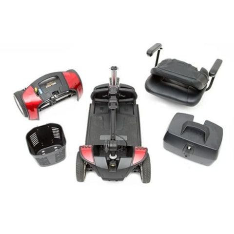 Pride Go-Go Sport 4 Wheel Scooter Disassembled