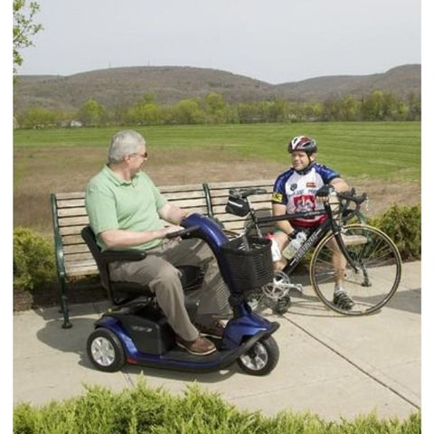 Pride Victory 10 3-Wheel Scooter SC610 With Person Riding