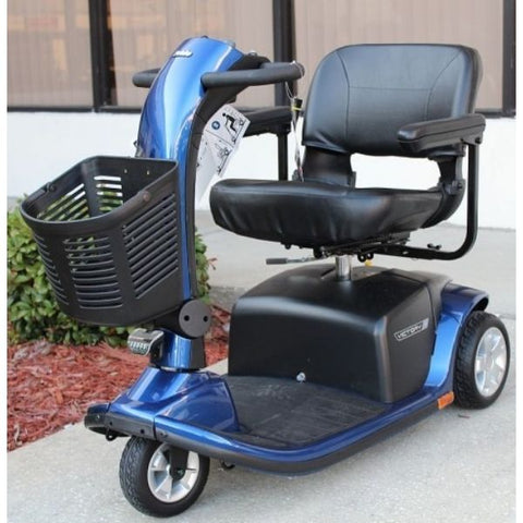 Pride Victory 9 3-Wheel Blue Mobility Scooter SC609