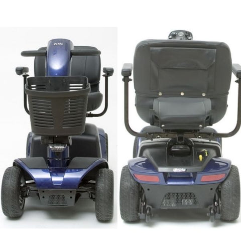 Pride Victory 9 4-Wheel Mobility Scooter SC709 Front and Back View