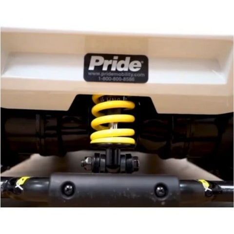 Pride ZT10 4-Wheel Mobility Scooter Rear Suspension