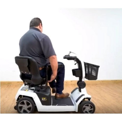 Pride ZT10 4-Wheel Mobility Scooter Swivel Seat