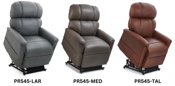 Golden Technologies MaxiComfort Lift Recliner Chair PR-545 With ZG+ 3 Sizes