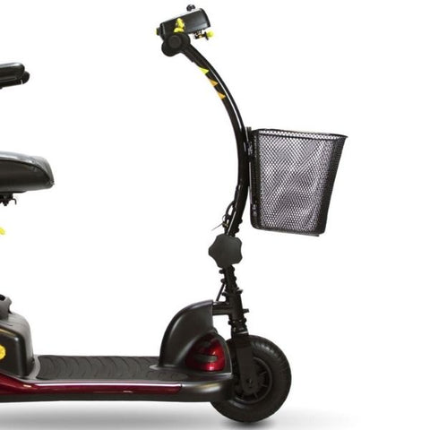 Shoprider Dasher 3 Portable 3-Wheel Scooter Curved Tiller View