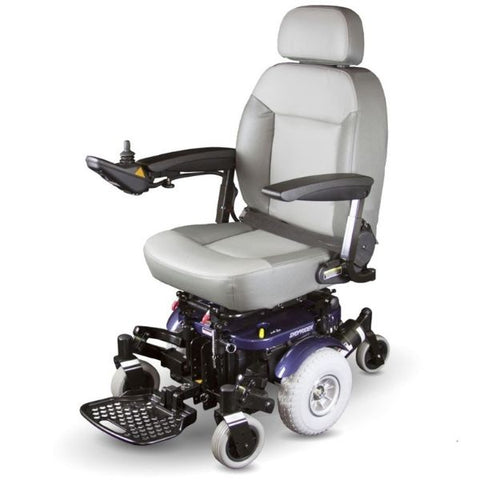 Shoprider XLR Plus Electric Wheelchair 858WM Left Side View