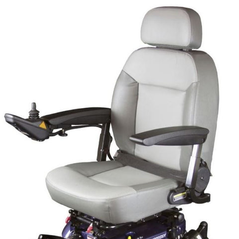 Shoprider XLR Plus Electric Wheelchair 858WM Seat View