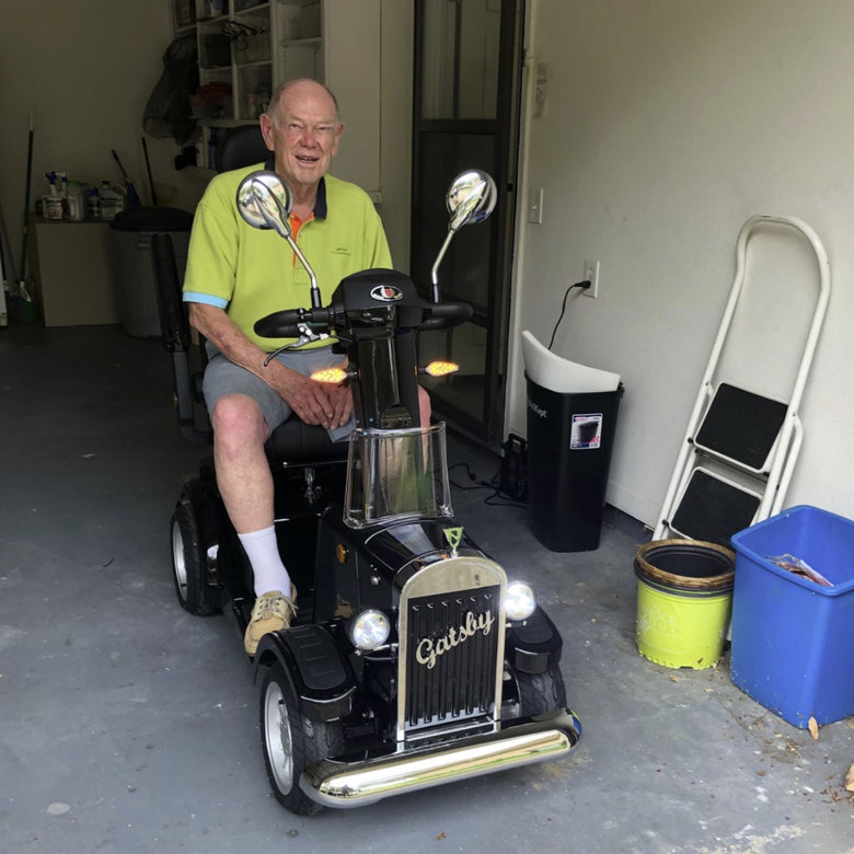 Tim P on Vintage Vehicles Mobility Scooter