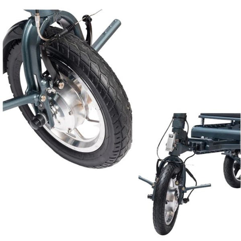 eFOLDi Explorer Ultra Lightweight Mobility Scooter Front Wheel