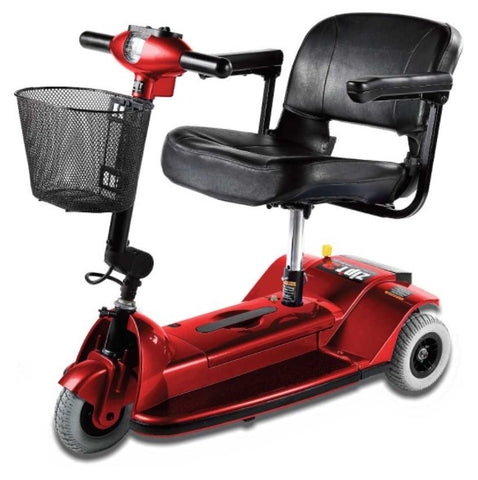 Zip'r 3 Travel Mobility Scooter Red Color