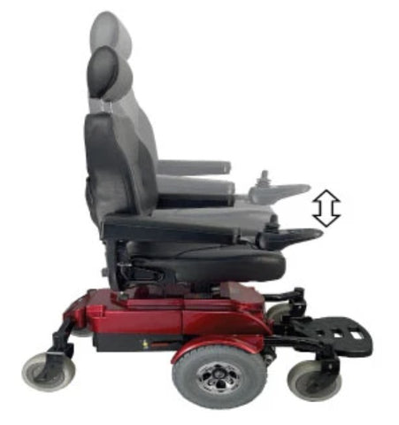 Zip’r Mantis Power Electric Wheelchair Adjustable Seat Height