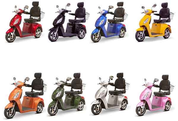 E-Wheels EW-36 3-Wheel Scooter Different Colors View