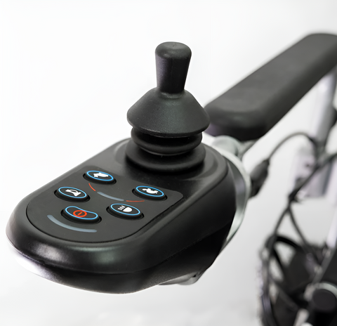 Reyhee Superlite XW-LY001-A 3-in-1 Compact Electric Wheelchair Main Joystick
