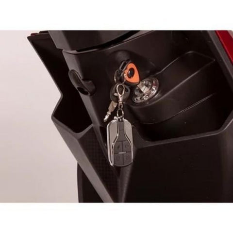 E-Wheels EW-10 Sport 3-Wheel Scooter Key Switch View