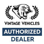 Vintage Vehicle Authorized Dealer Badge