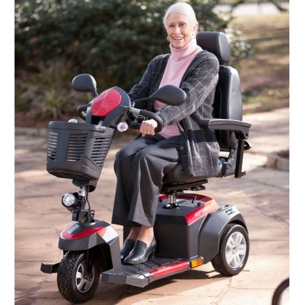 Drive Medical Ventura DLX Deluxe 3-Wheel Mobility Scooter– Electric  Wheelchairs USA